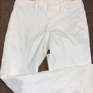 H&M white skinny jeans
